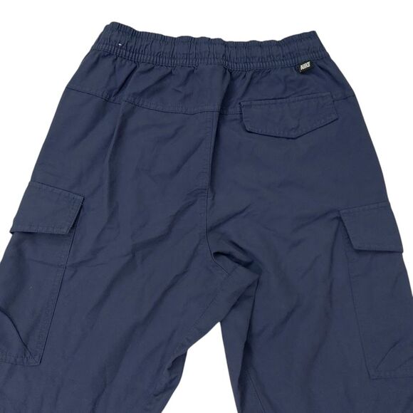 Nike Cargo Jogger Pants Mens Small Navy Lightweight Comfort Athleisure Gym - Picture 6 of 11